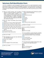 image of Voluntary Self ID PDF
