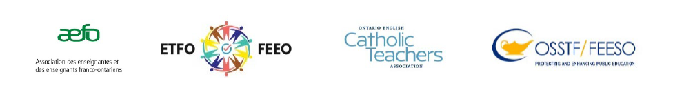 aefo etfo oecta osstf logos header banner